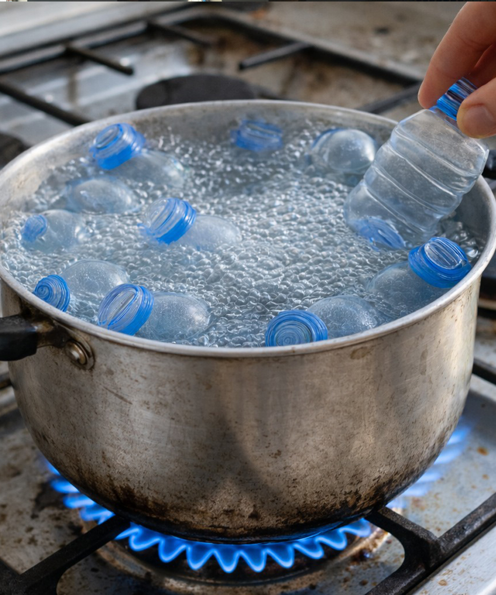 New Never throw away plastic bottles again: boil them and see what happens next !