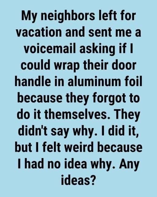 A Smart Aluminum Foil Idea to Help Keep Your Home Safer