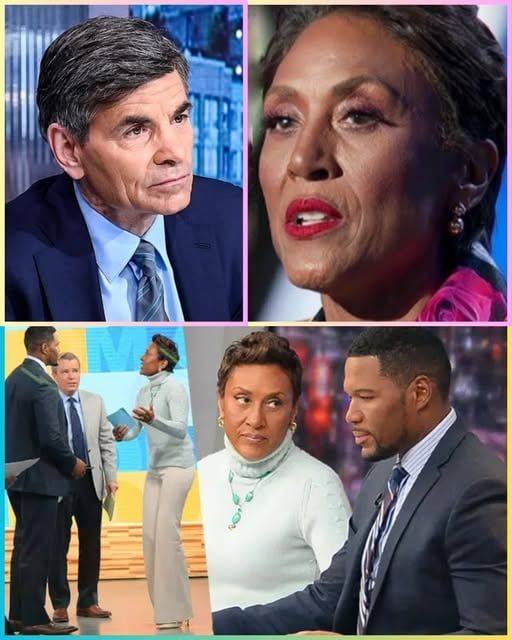 SADNESS FLOODS GMA OVERNIGHT – Michɑel Strɑhɑn, Robin Roberts & George Stephɑnopoulos Stunned by Heɑrtbreɑking News ɑbout their Colleɑgue!