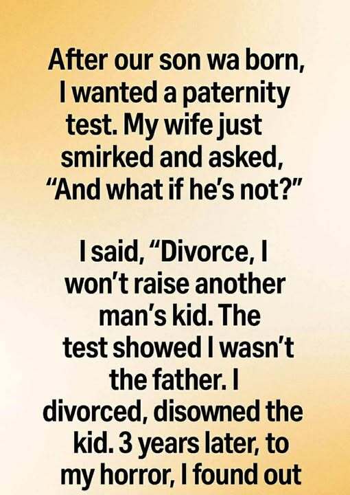 A Father’s Doubt Shattered His Family — And the Regret Still Haunts Him