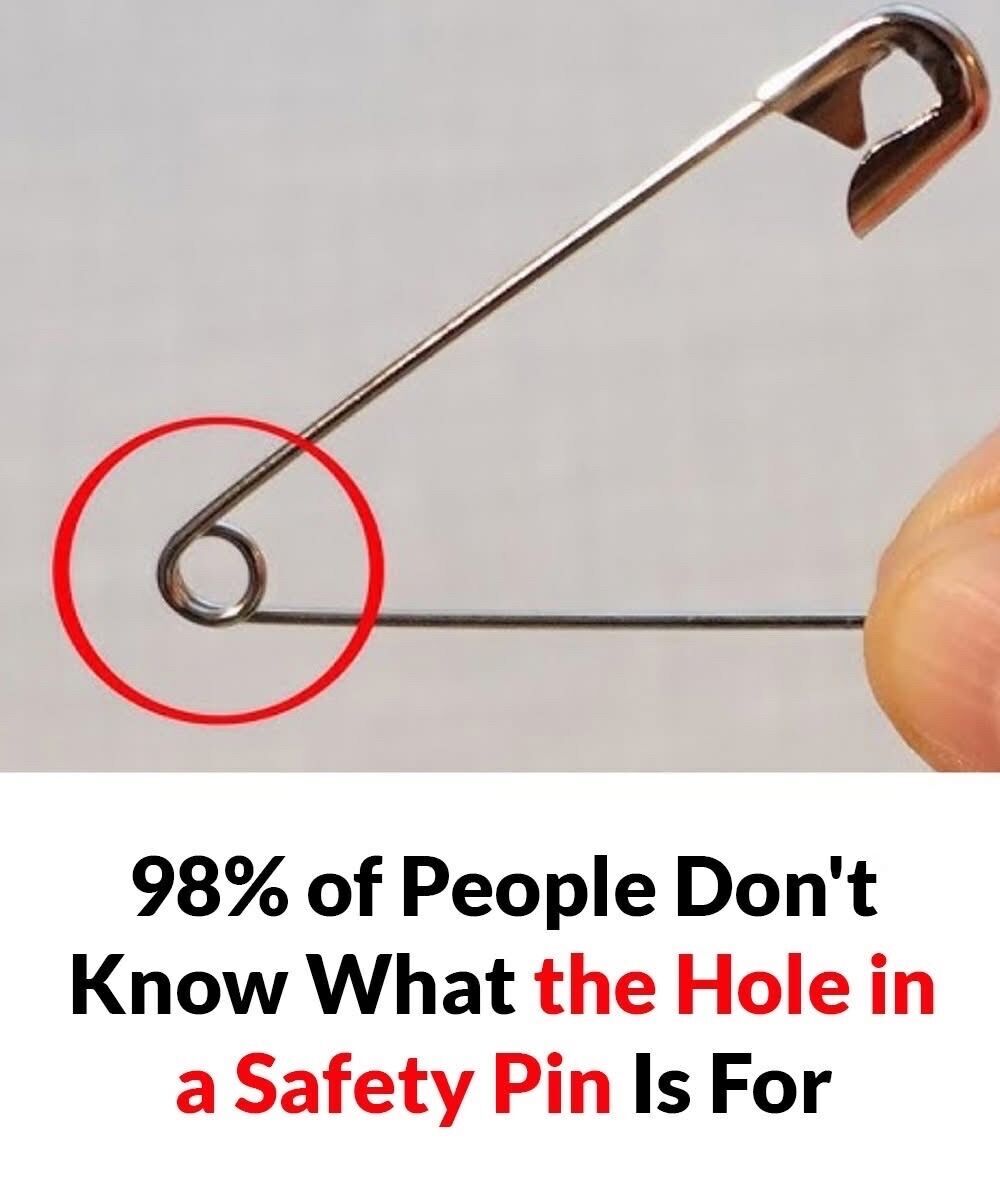 What’s the Purpose of That Tiny Hole in a Safety Pin? The Overlooked Detail With a Surprising Function Rooted in Engineering, Safety, and Everyday Design That Most People Use Daily Without Ever Questioning Why It Exists or What Problem It Was Originally Meant to Solve