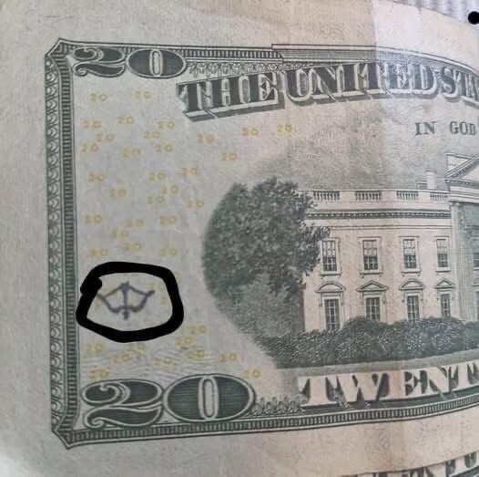 The Real Reason Your $20 Bill Has a Bow-and-Arrow Symbol, How Mysterious Marks on U.S. Currency Reveal Global Trade Routes, Underground Verification Networks, and Centuries-Old Money-Handling Traditions That Continue Today Without Most Americans Realizing It