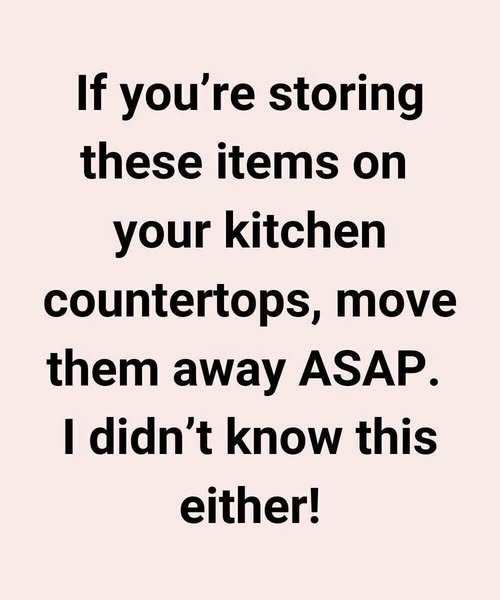 The 10 Things You Should Never Store on Your Kitchen Countertops — And Why Most People Still Do It