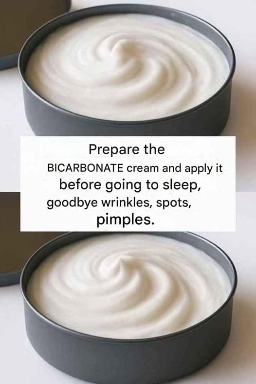 Prepare Your Baking Soda Cream Before Going to Sleep as a Gentle, Short-Term Skin-Care Experiment That May Help Smooth Texture, Reduce Excess Oil, and Refresh Dull Skin When Used Carefully, Realistically, and Without Expecting Miracles or Permanent Anti-Aging Results