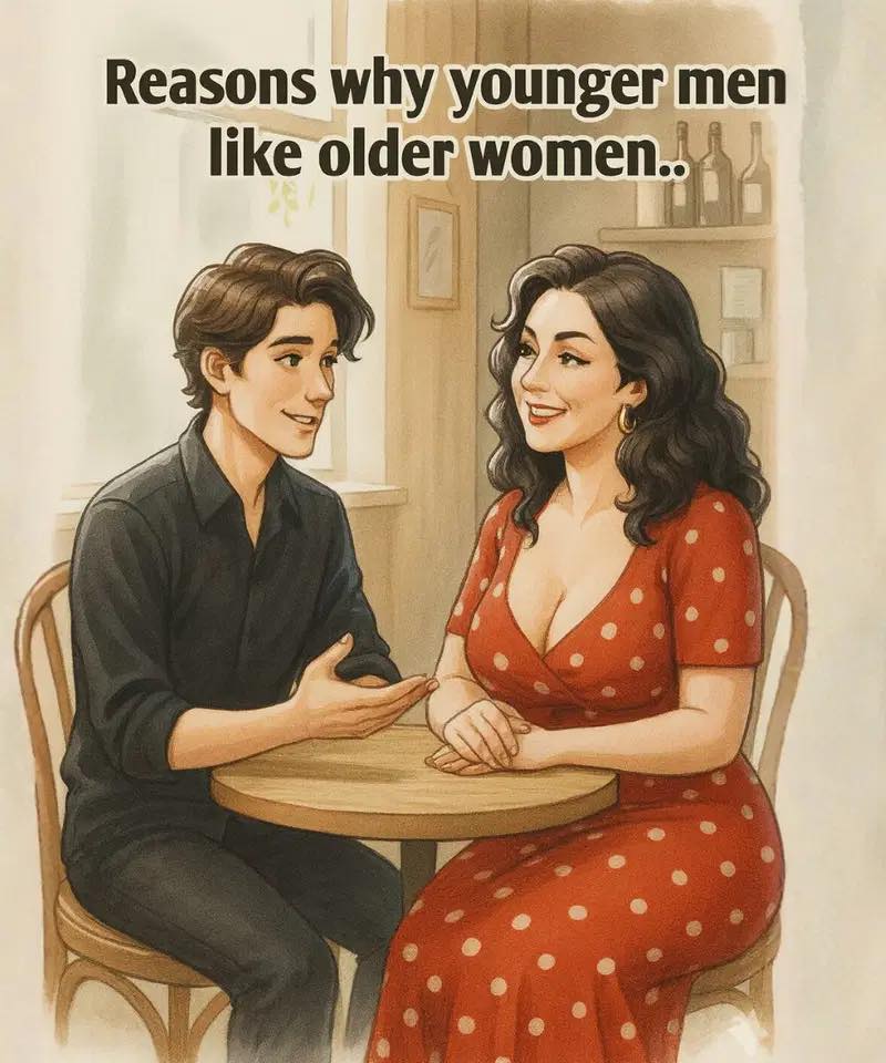 Why Some Younger Men Are Attracted to Older Women