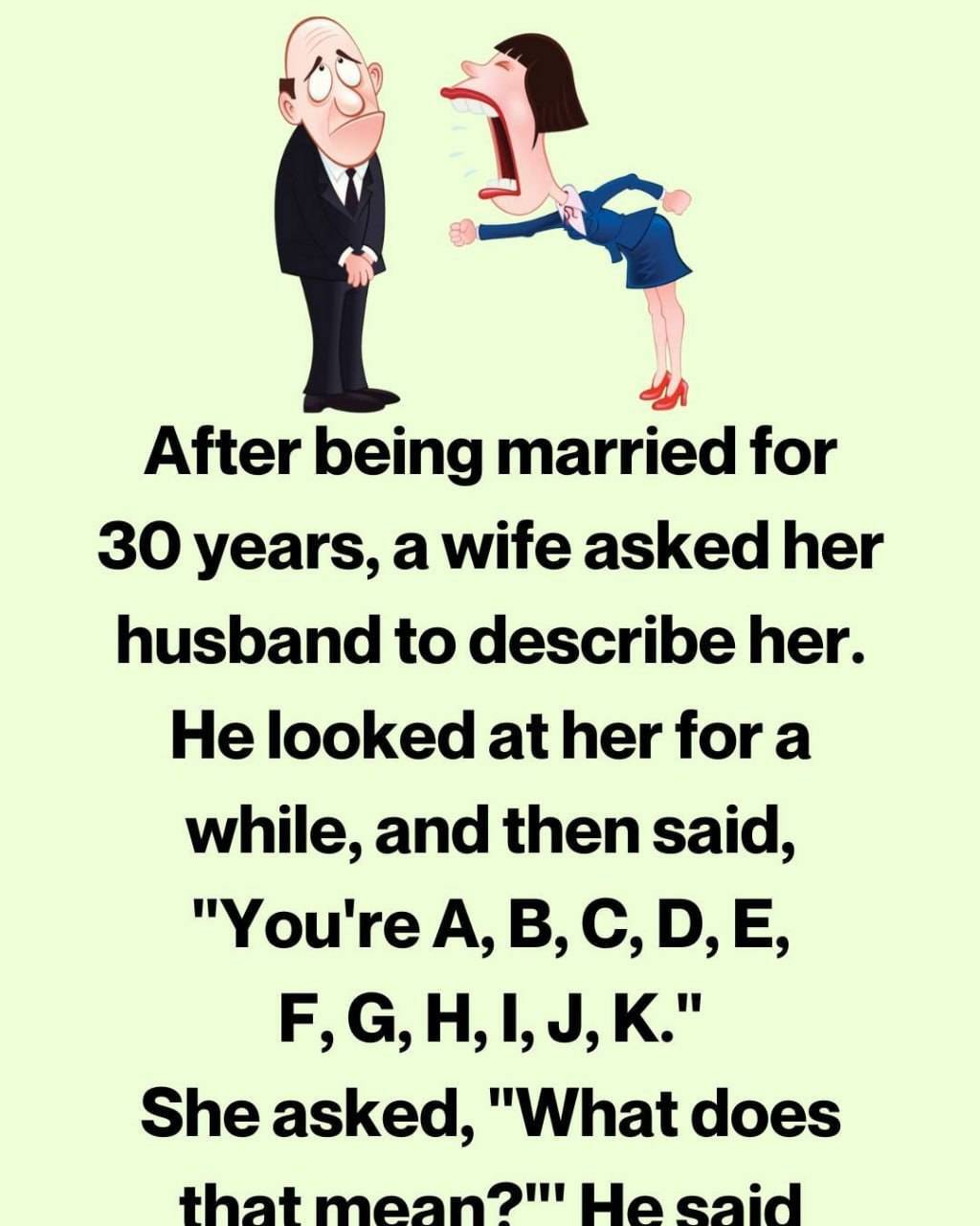 After 30 Years of Marriage, She Asked Her Husband to Describe Her… His Answer Had a Twist