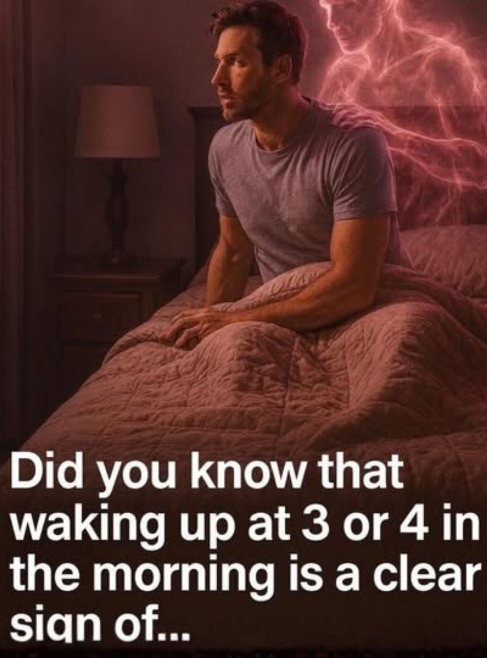 Did You Know That Waking Up at 3 or 4 in the Morning Could Mean Something More?