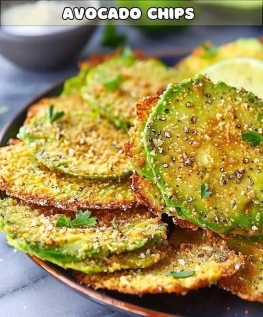 🥑🌟 Crispy Avocado Chips 🌟🥑