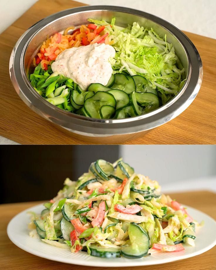 Fresh & Crunchy Cucumber Salad (Ready in 10 Minutes!)