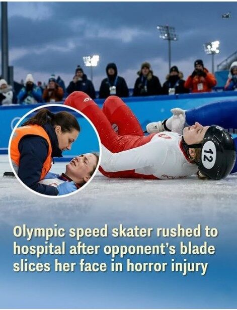 Olympic Speed Skater Kamila Sellier Undergoes Surgery After Dramatic On-Ice Collision in Women’s 1500m Short Track Quarterfinal as Officials Disqualify Kristen Santos-Griswold, Prompting Renewed Safety Concerns Following High-Speed Crash That Left the Polish Athlete With a Serious Facial Injury During the Milan-Cortina Winter Games