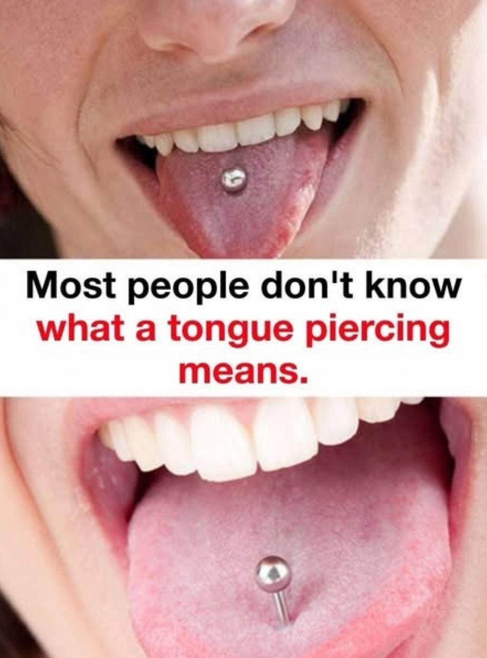 Tongue piercings have carried meaning for far longer than most people realize.