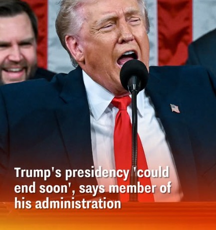 Trump’s presidency ‘could end soon’, says member of his administration