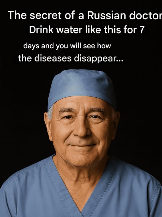 The secret hospitals keep secret: Drink water this way, and your body will thank you.