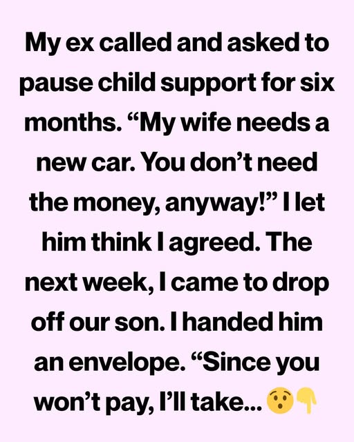 My Ex Tried to Cut Child Support to Buy His New Wife a Car