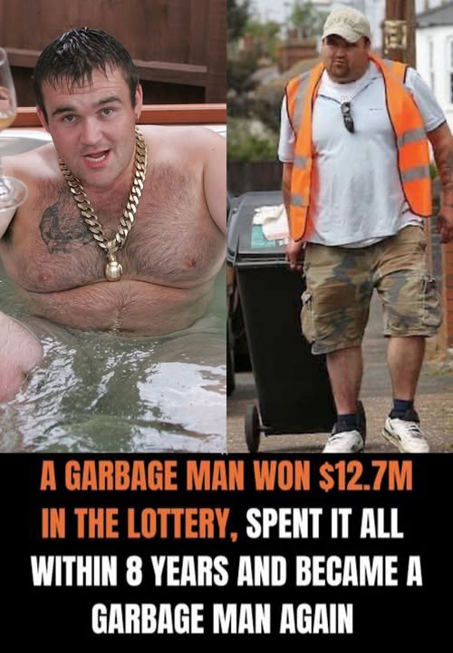 In 2002, a 19-year-old binman from Norfolk stunned Britain by winning nearly £10