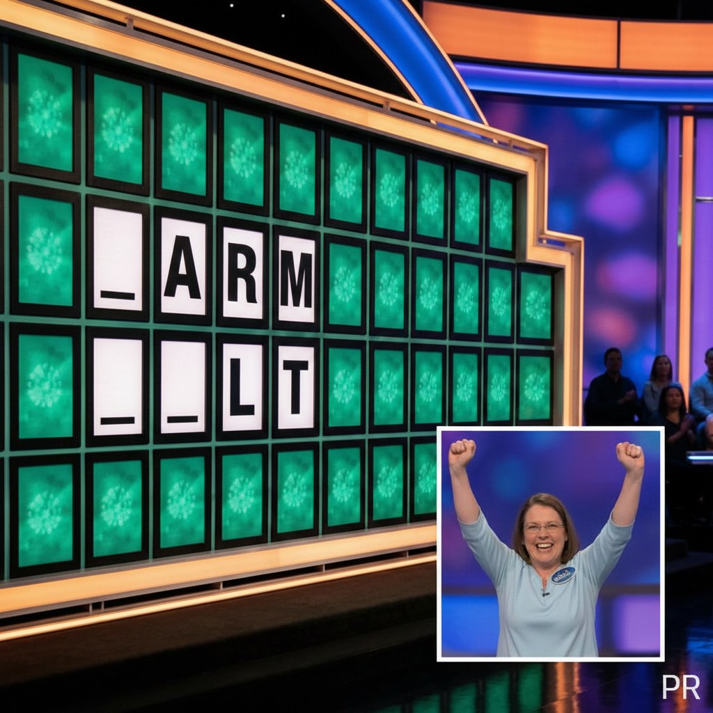 Wheel of Fortune” Contestant Delivers Impressive Bonus Round Solve