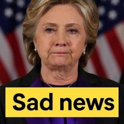 Our thoughts and prayers are with Hillary Clinton
