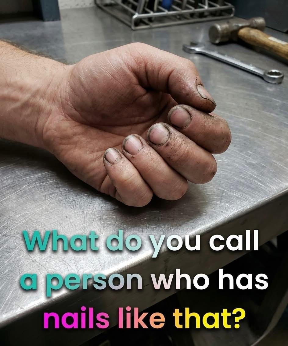 Before you judge someone for having dirty nails, consider what it might actually mean