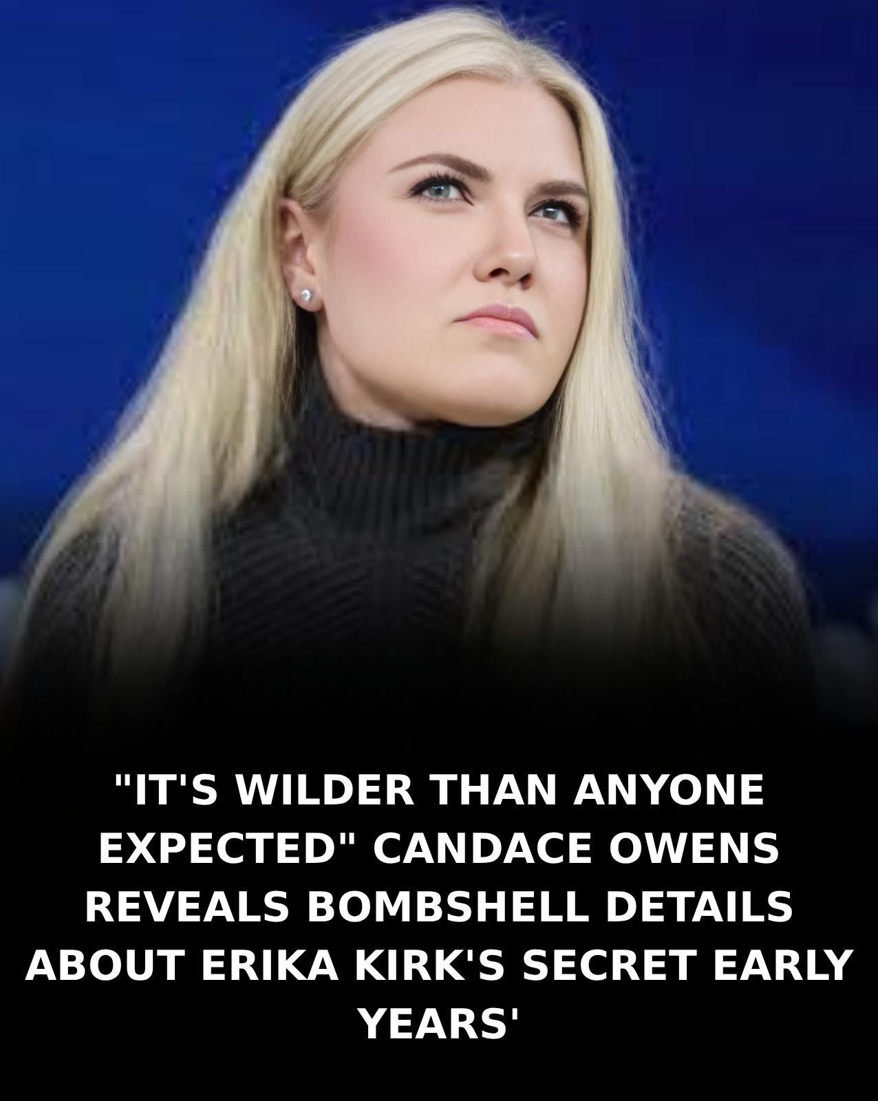 Candace Owens allegedly uncovers Erika Kirk’s past