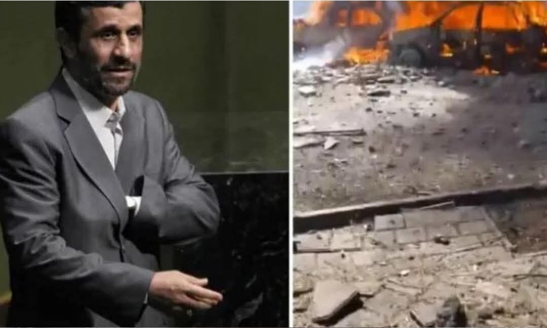 The former Iranian president is k1Ll3d!